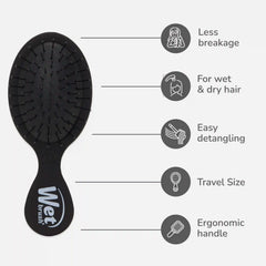Mini Detangler - Frost Black